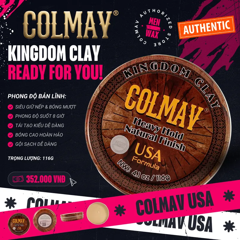 Colmav Barber Pomade Black